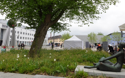 Demonstration gegen Gewalt an Frauen nach tödlichem Messerangriff