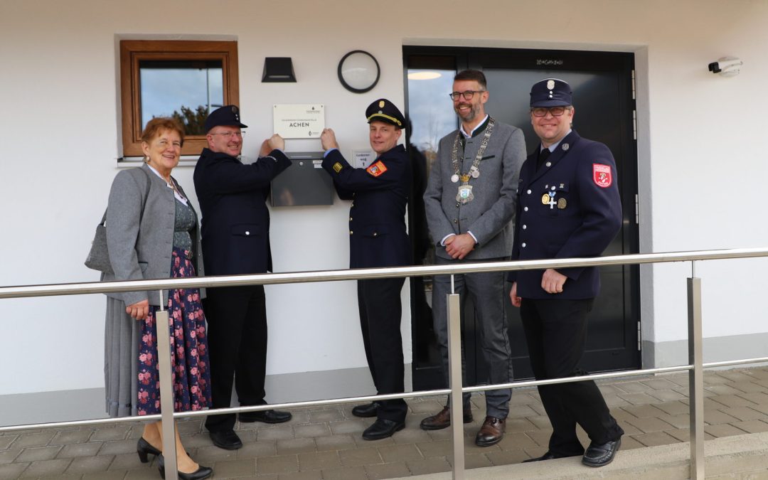 Modernste Technik in der neuen Feuerwehr-Führungsstelle „Achen“