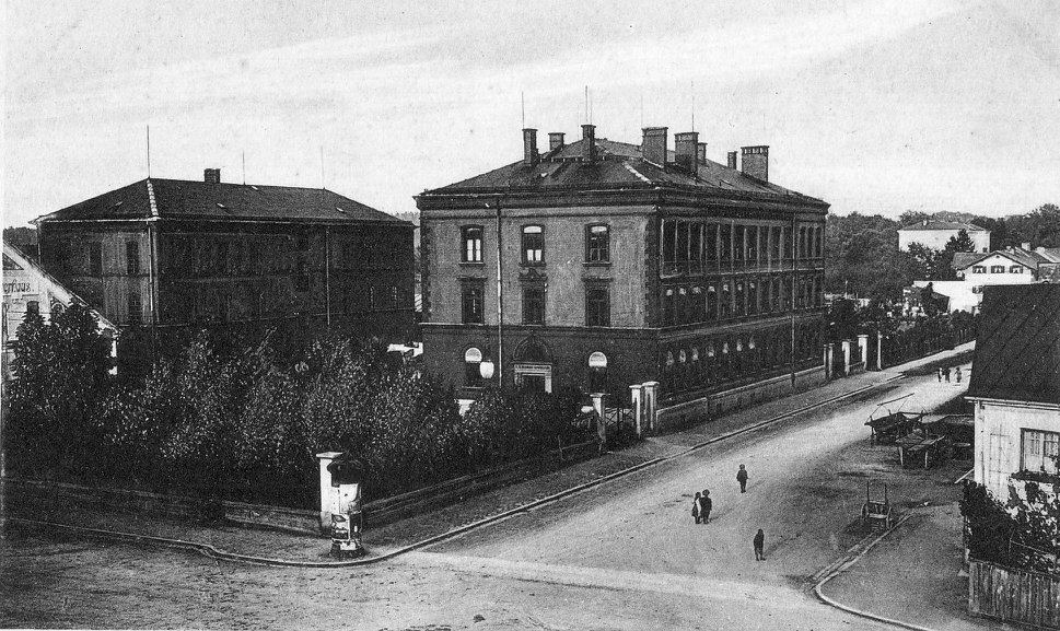 Ellmaierstraße, Rosenheim, ca. 1910