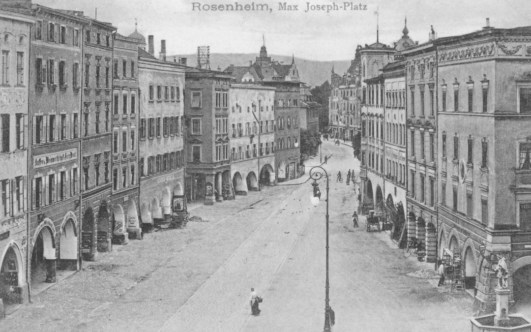 Max-Josefs-Platz, Rosenheim, 1909