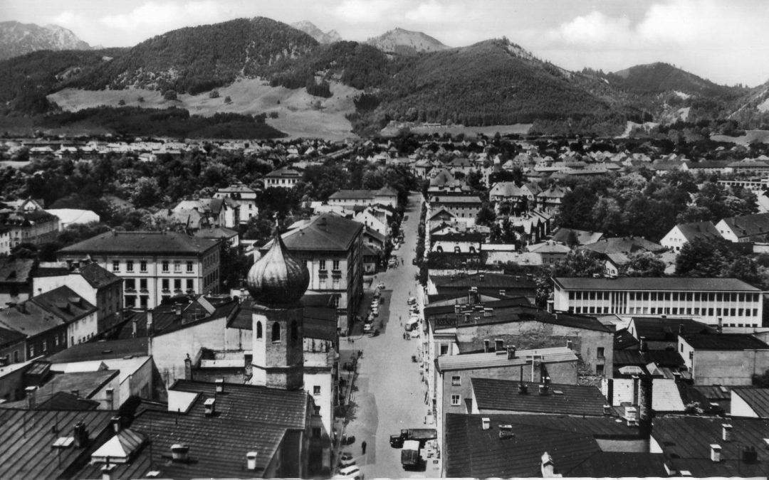 Heilig-Geist-Straße, Rosenheim, 1954