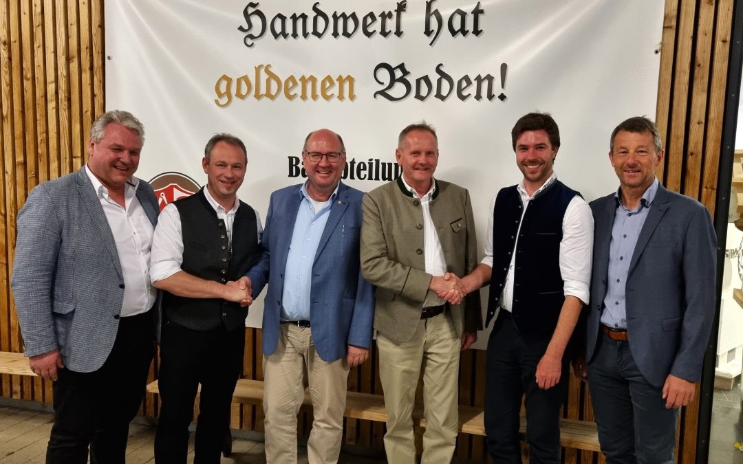 Jahreshauptversammlung der SHK Rosenheim: neue Obermeister gewählt