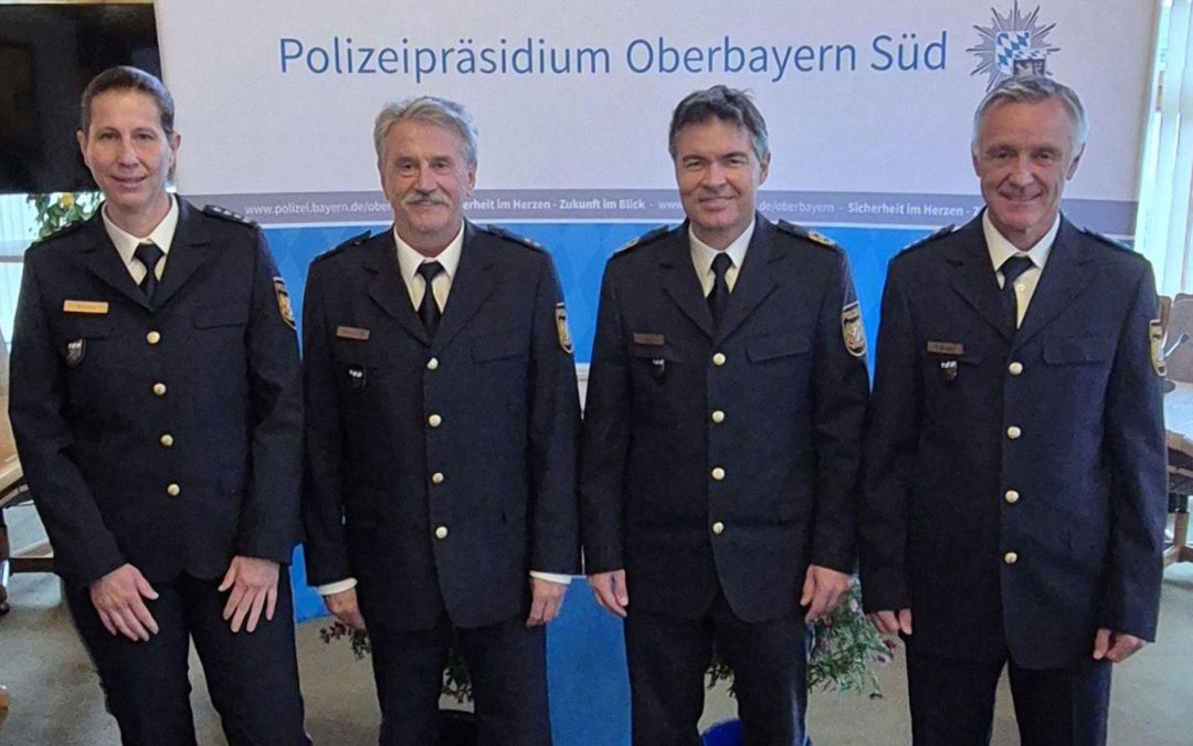 Amtswechsel bei der Polizeiinspektion Prien am Chiemsee
