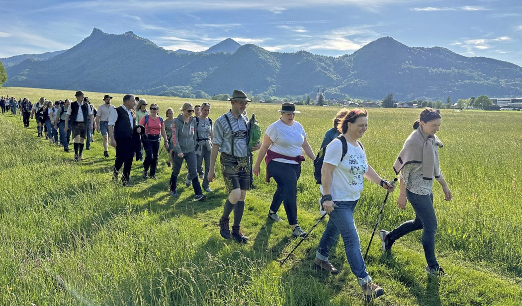 Bittgang für ein schönes Gaufest 2024 in Hohenaschau