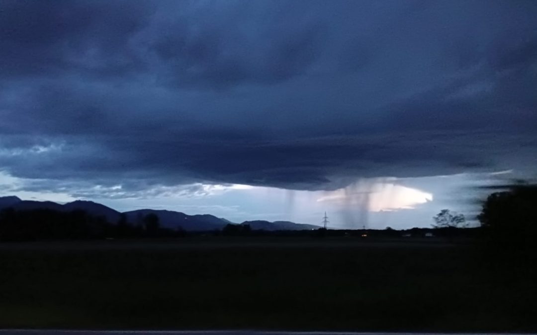 Unwetterwarnung in Region Rosenheim: Zum Glück kam es nicht so schlimm