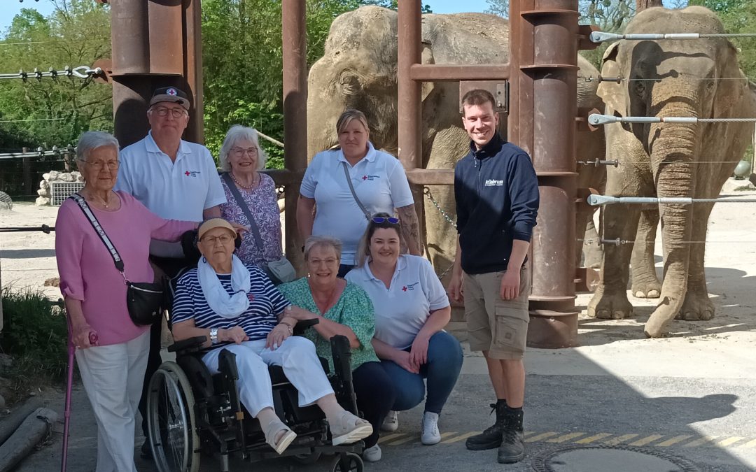 Mit dem BRK-Herzenswunsch Hospizmobil in den Tierpark Hellabrunn