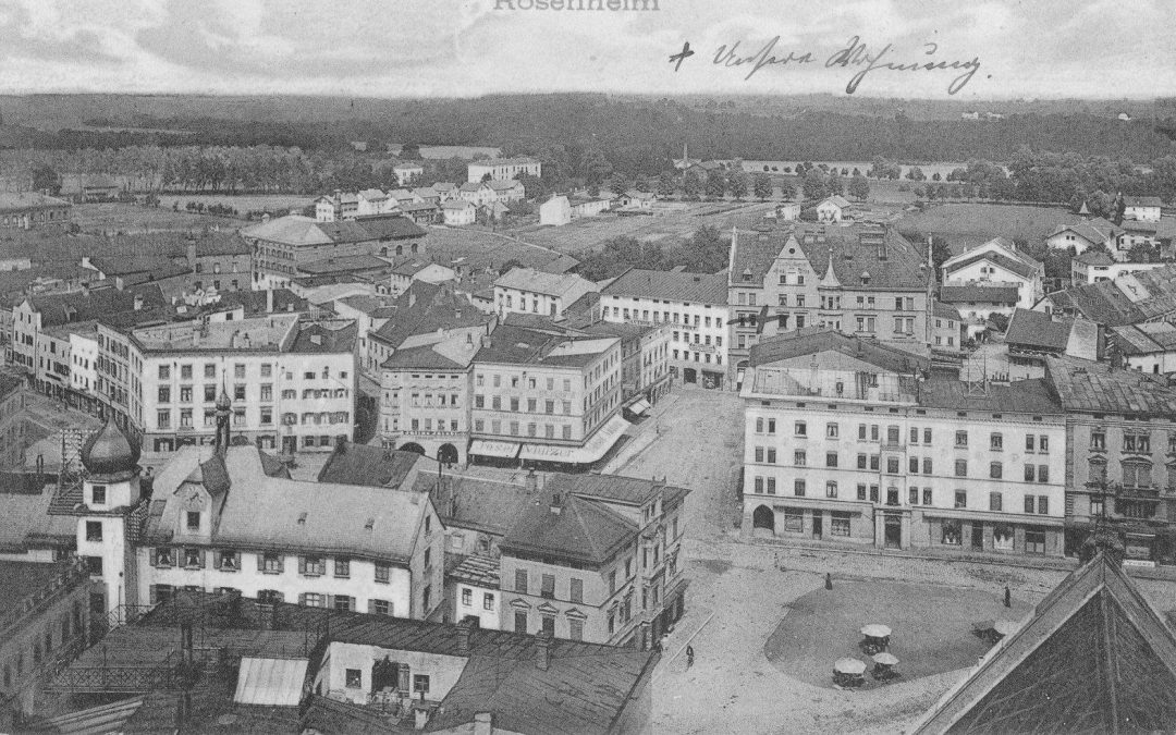 Ludwigsplatz, Rosenheim, 1908