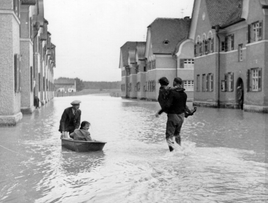 Hochwasser, 1940, Kolbermoor