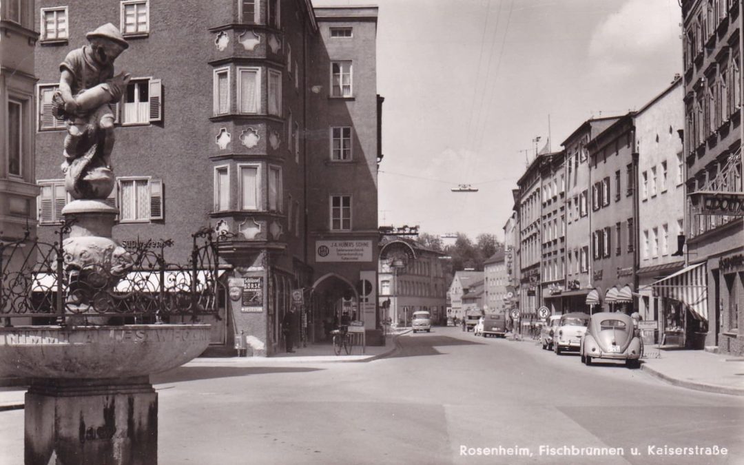 Kaiserstraße, Rosenheim, 1964