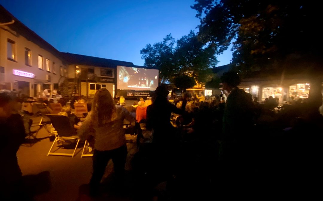 Das Open-Air-Kino in Bruckmühl