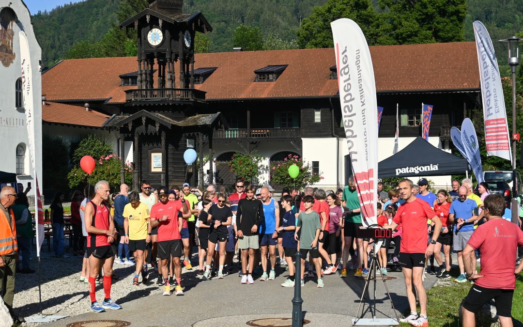 Knapp 100 Teilnehmer beim 3. Aschauer Bankerl-Lauf mit dabei