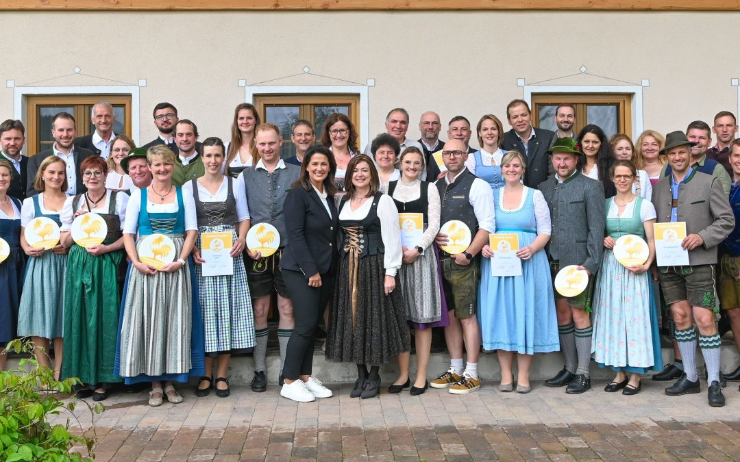 Auszeichnung für die 20 gastfreundlichsten Urlaubshfe