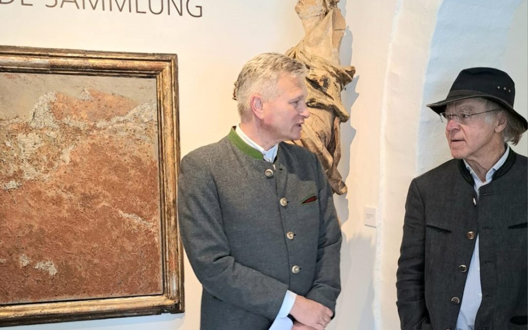 Eröffnung der Ausstellung des Multikünstlers Andreas Legath in Bruckmühl