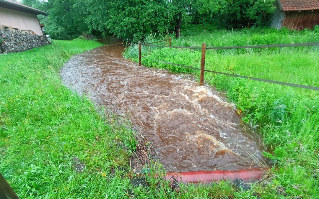 Hochwasser: Stadt Rosenheim kommt glimpflich weg