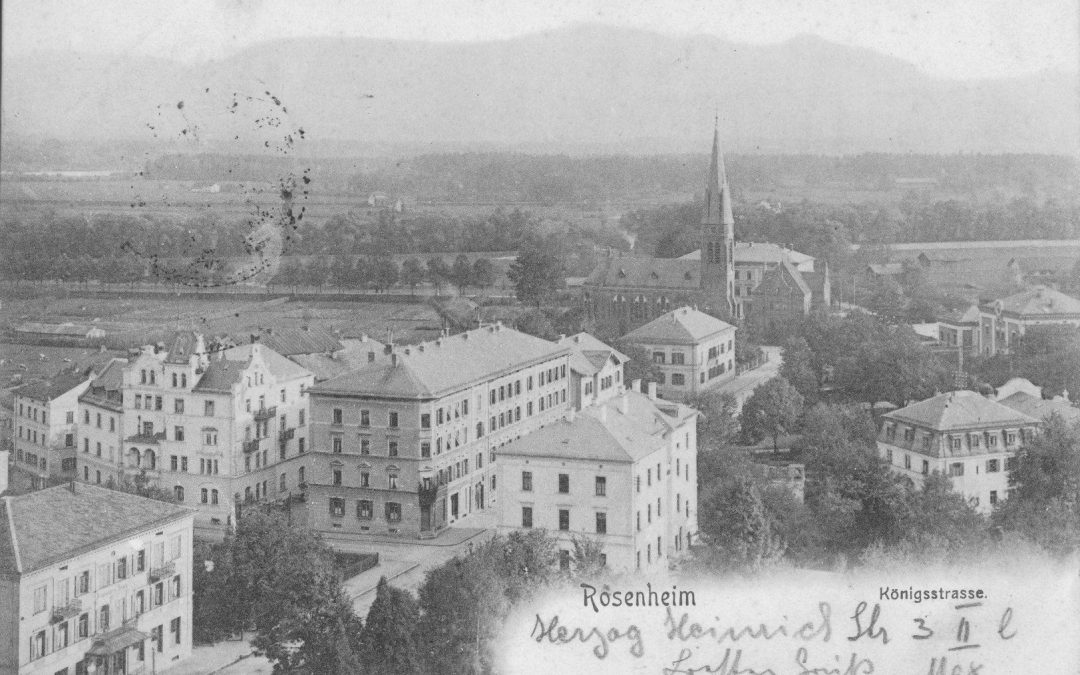 Königstraße, Rosenheim, 1903