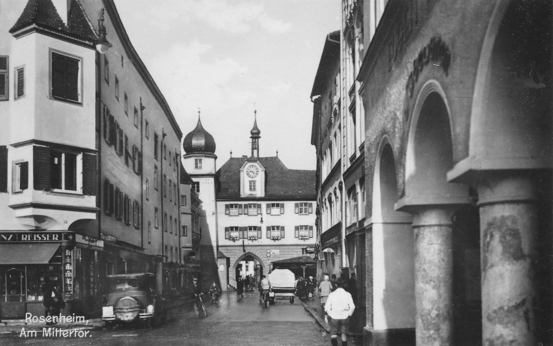 Mittertor, Rosenheim, 1939