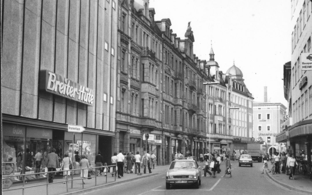 Münchener Straße, Rosenheim, 1980er