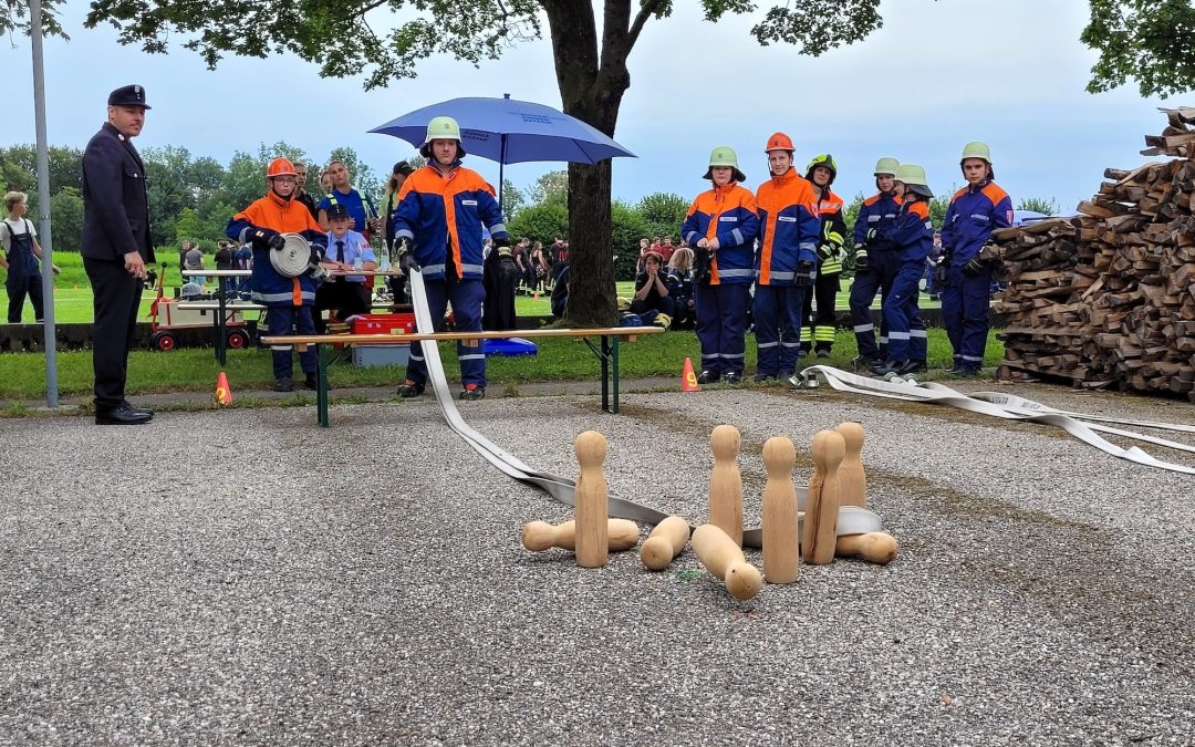 Spiel und Spaß beim Kreisjugendfeuerwehrtag in Wasserburg