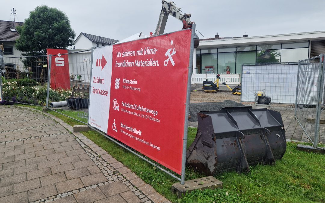 Sparkasse-Rosenheim-Bad Aibling setzt auf „Klimastein“