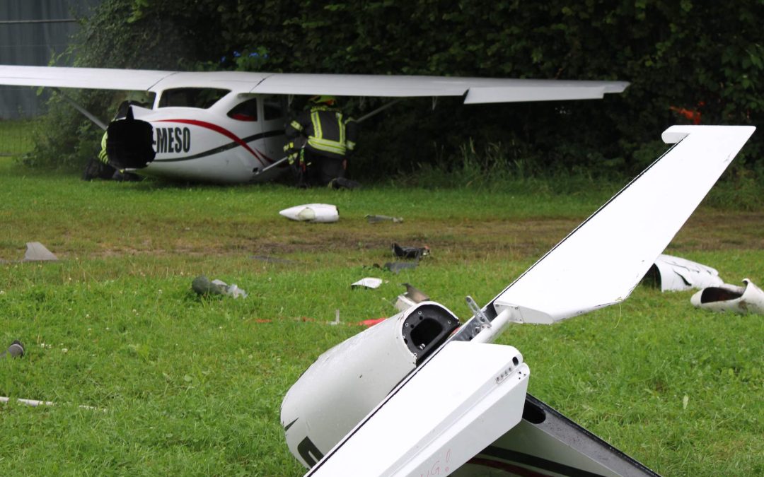 Flugzeugabsturz bei Grabenstätt – Zum Glück nur eine Übung