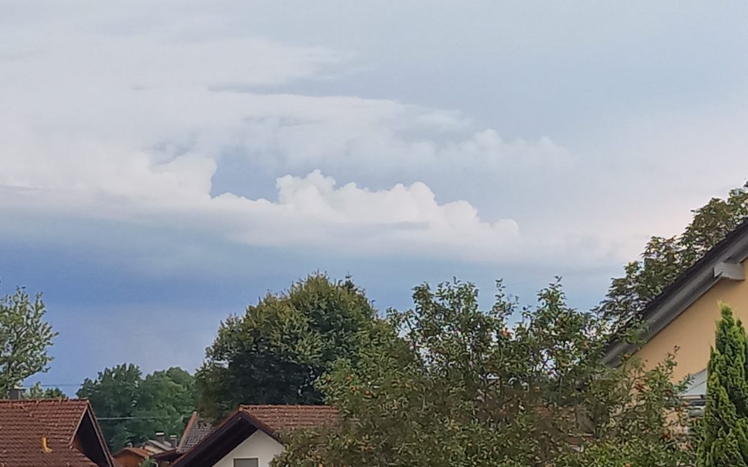 Das nächste Gewitter kündigt sich an