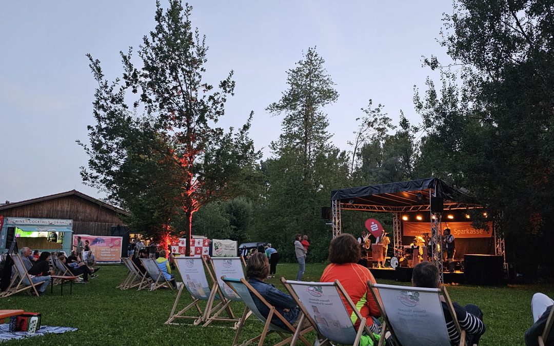 Ein Hauch von Wiesnstimmung beim Kulturstrand