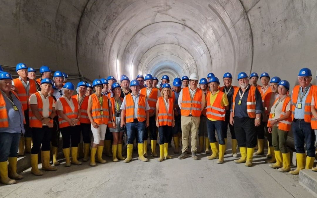 Besichtigungstour zum Brennerbasistunnel