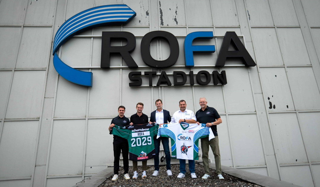 ROFA AG bleibt Hauptsponsor der Starbulls Rosenheim