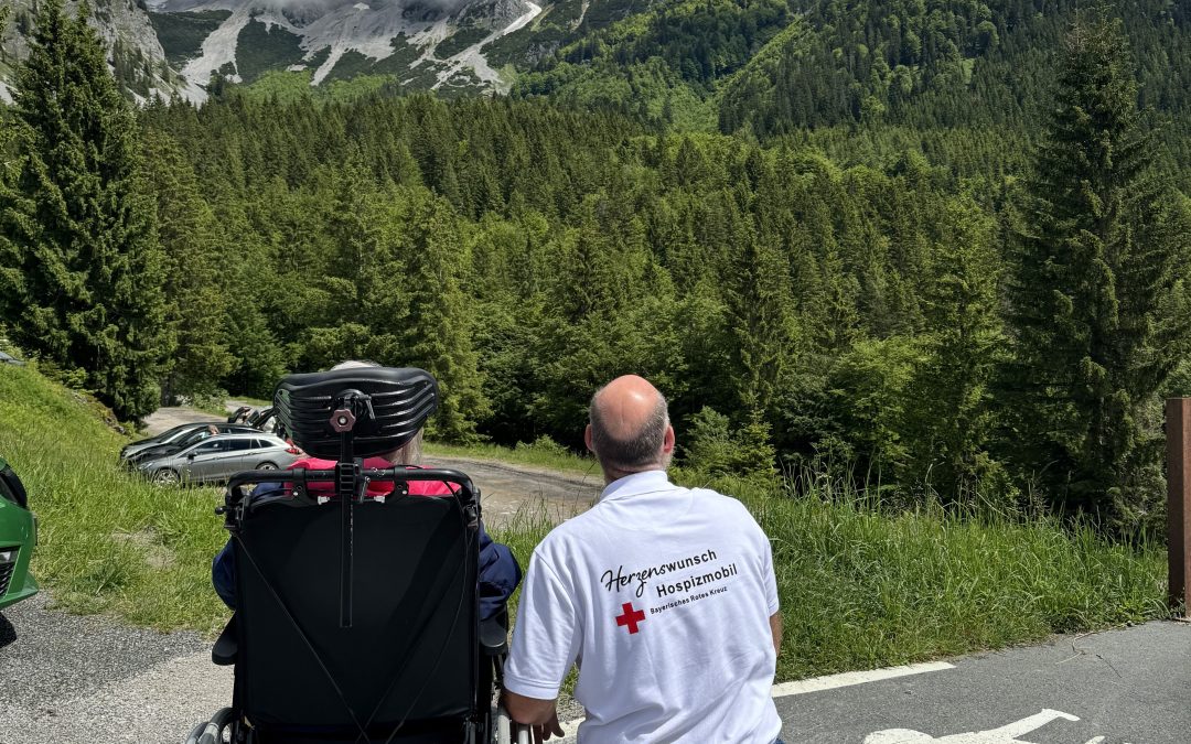 BRK-Hospizmobil: Noch einmal in die Berge