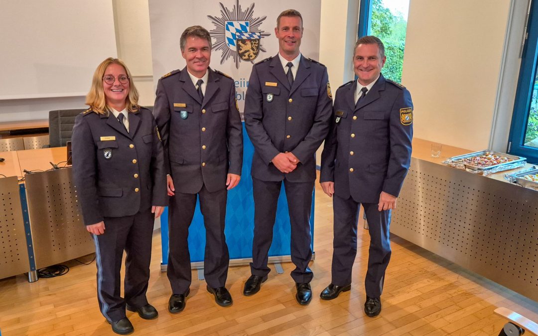 Amtswechsel bei der Grenzpolizeiinspektion Raubling