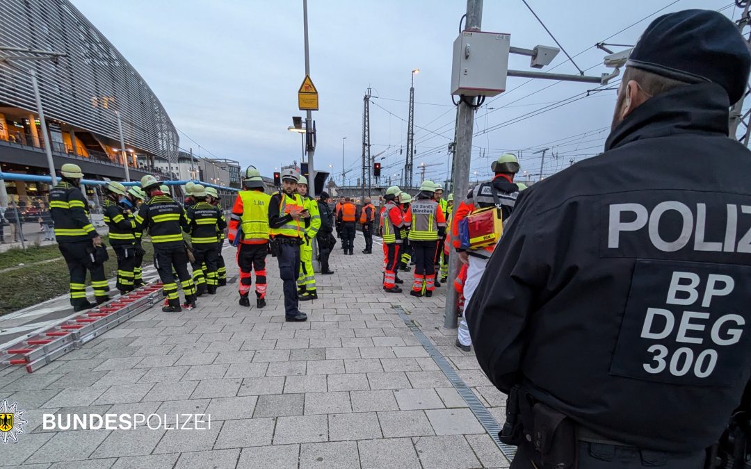 München: Gerissene Oberleitung führt zur Sperrung der S-Bahn-Stammstrecke