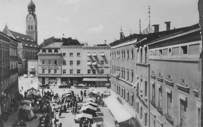 Ludwigsplatz, Rosenheim, 1960er