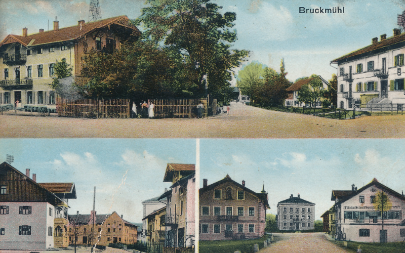 Bruckmühl, Landkreis Rosenheim, 1918