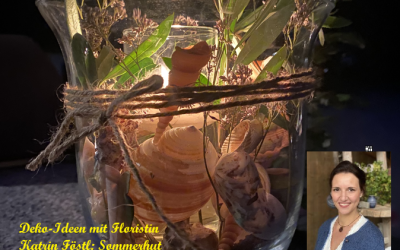 Deko-Ideen von Floristin Katrin Föstl: Strandwindlicht