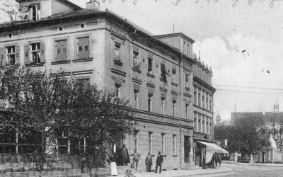 Hotel Goldener Hirsch, Rosenheim, 1905