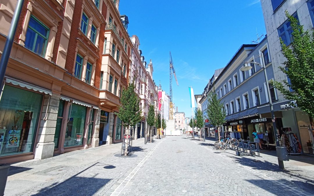 Gähnende Leere beim verkaufsoffenen Sonntag in Rosenheim