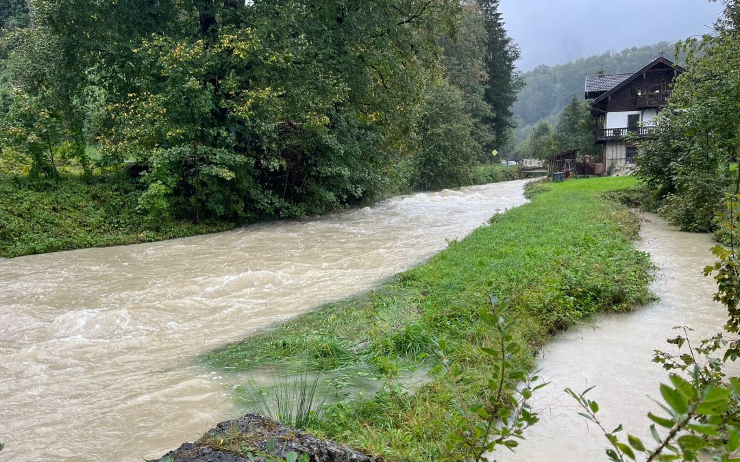 Dauerregen in der Region Rosenheim: Auch in Brannenburg gibt es Probleme