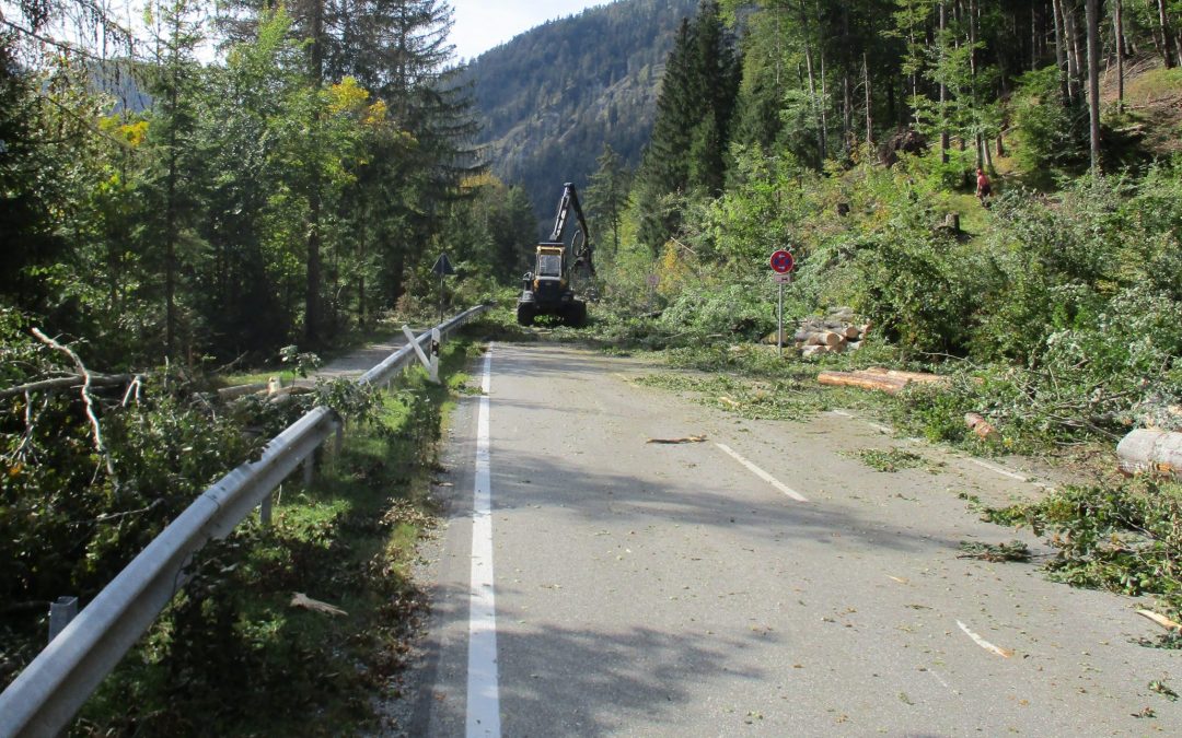 Bundesstraße 305 zwischen Seehaus und Seegatterl weiterhin gesperrt