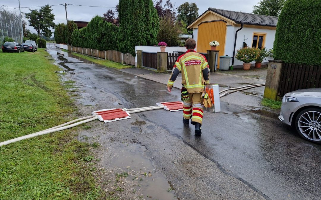 Nach Dauerregen: Lage in Bruckmühl entspannt sich langsam