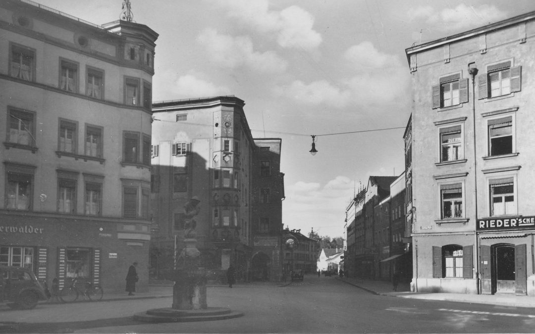 Kaiserstraße, Rosenheim, 1930er