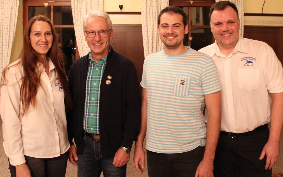 Neue Gesichter bei den Faschingsfreunden Blau Weiss Kammer