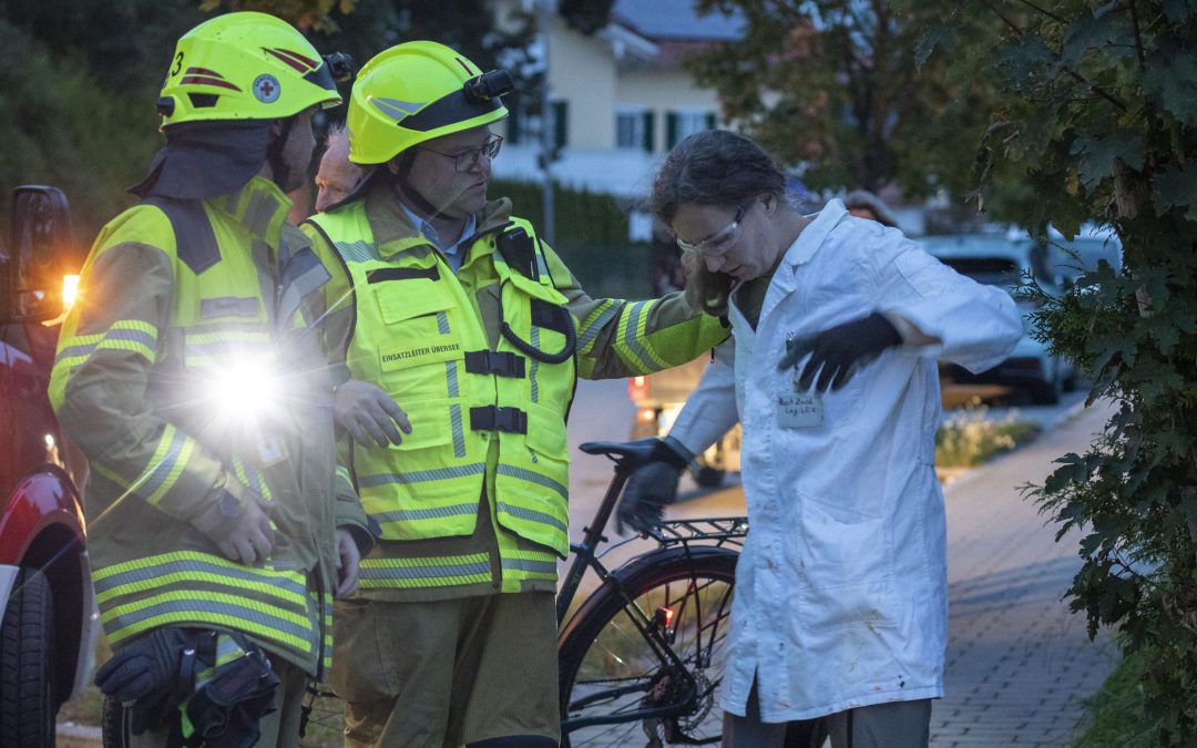 Gefahrgutübung in Übersee