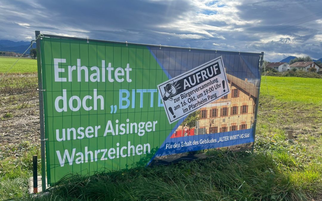 „Alter Wirt“ in Aising sorgt weiter für Unmut