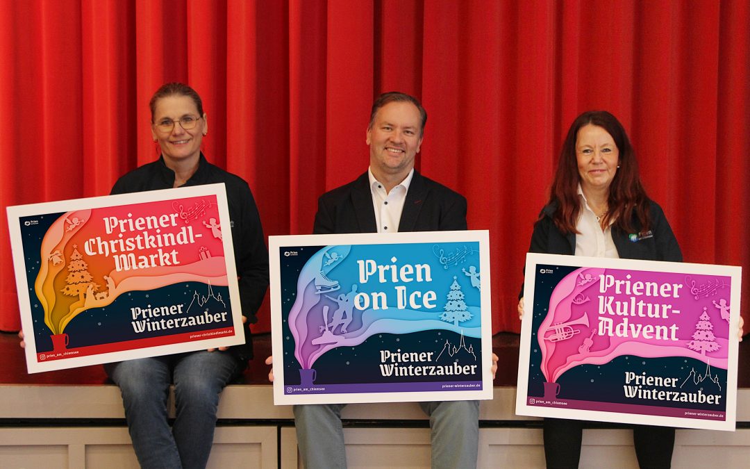 Erstmals Eis-Arena in Prien am Chiemsee in der Vorweihnachtszeit