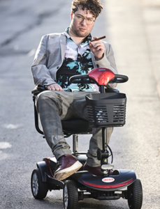 Stand-Up-Comedian David Stockenreitner. Foto: Rosenheimer Kleinkunsttage