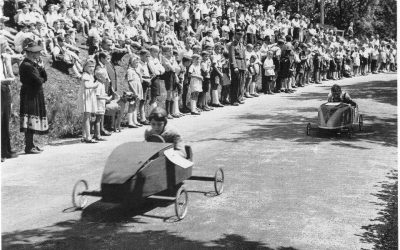 Seifenkistenrennen, Ziegelberg, 1950er