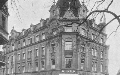 Kaufhaus Wilhelm, Rosenheim, ca. 1910