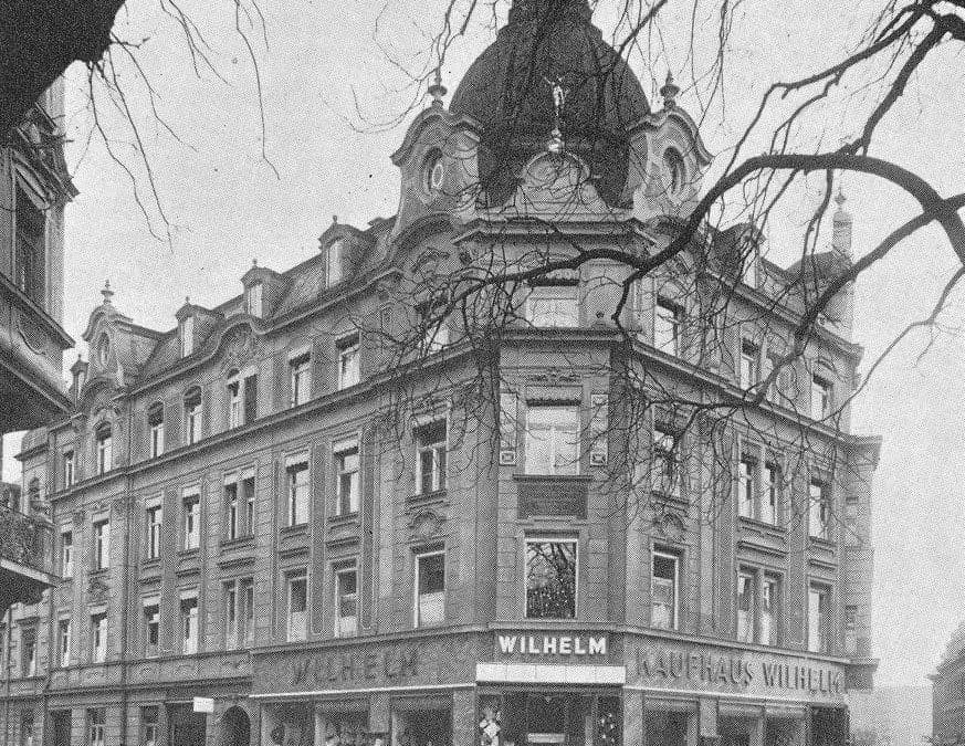 Kaufhaus Wilhelm, Rosenheim, ca. 1910