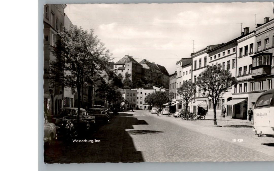 Ledererzeile, Wasserburg am Inn, ca. 1960er