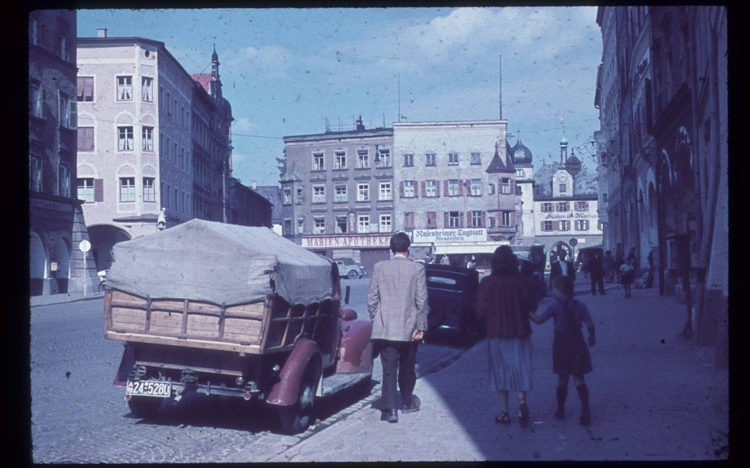 Max-Josefs-Platz, Rosenheim, 1949